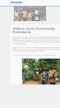 Mobile Screenshot of chocolonelyfoundation.org